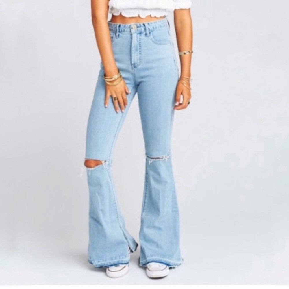 Show Me Your MuMu Austin High Waist Flare Jeans Size 29